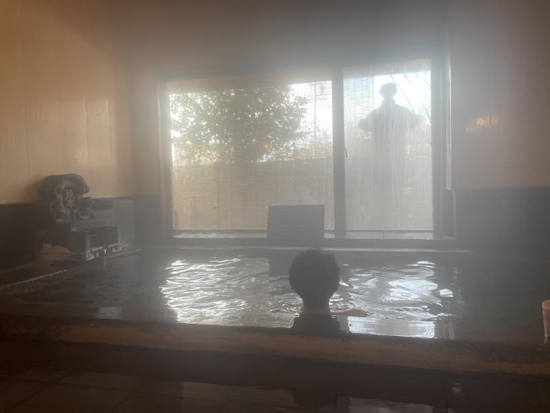 お風呂を堪能させていただきました。